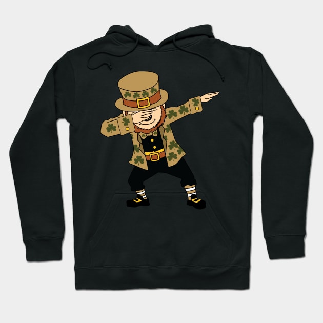 Dabbing Lucky the Leprechaun Shirt - Funny Dab Tshirt Gift Hoodie by Harvin